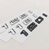 3D ABS Car Styling Logo 118i 120i 125i Badge Rear Trunk Emblem Sticker Decals For BMW 118i 120i 125i Auto Tail Accessories zw6