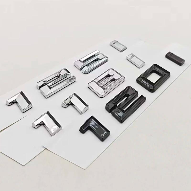 3D ABS Car Styling Logo 118i 120i 125i Badge Rear Trunk Emblem Sticker Decals For BMW 118i 120i 125i Auto Tail Accessories zw6