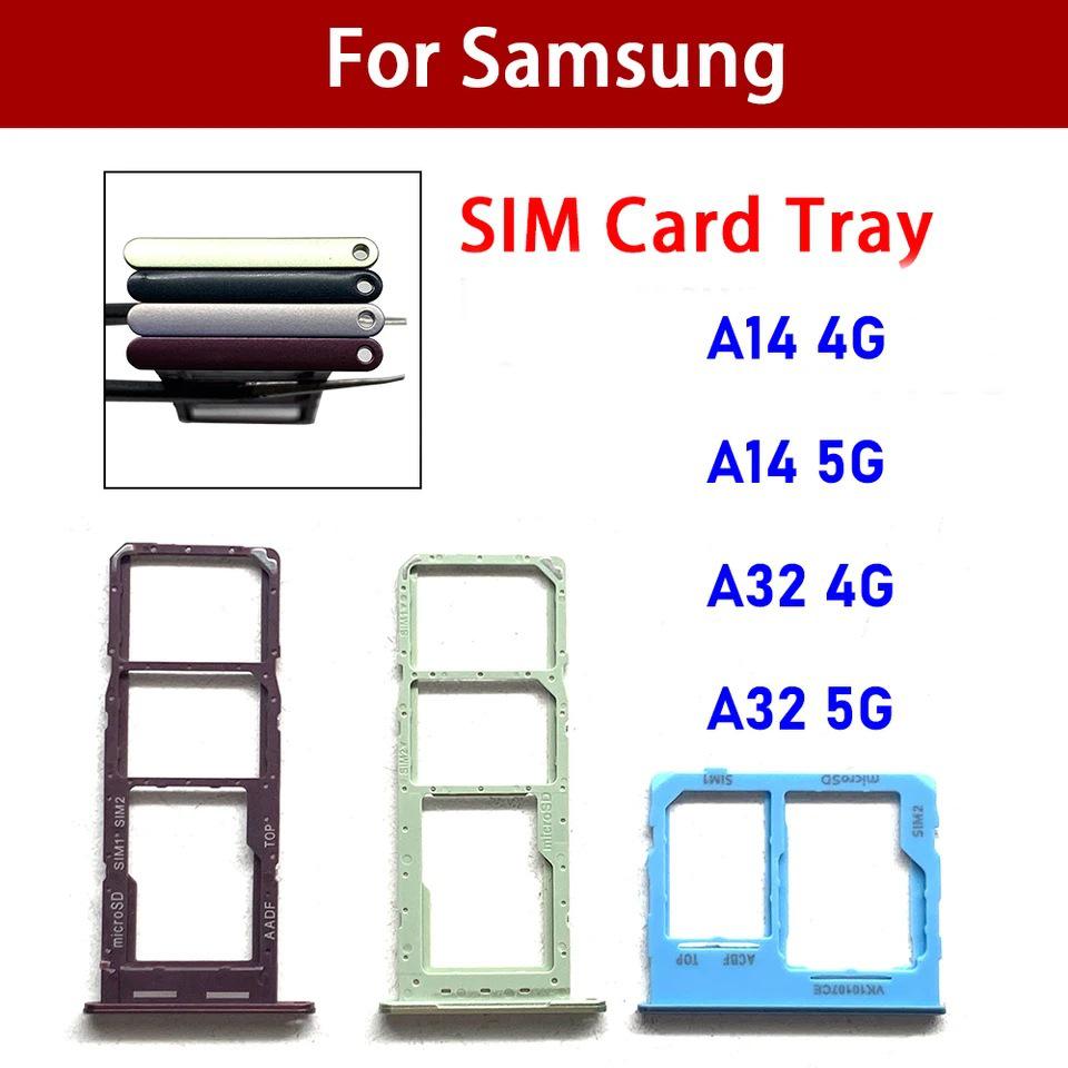 Vasso porta doppia SIM per modelli Samsung A14/A145/A146 e A32 4G/5G