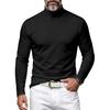 Men S Autumn Winter Slim Fit Half Mock Neck Long Sleeve T Shirt