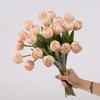 7 Heads Artificial Tulip Branches Realistic Fake Flowers Silk Tulip Flower  Wedding Party Decor