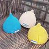 Cappello ciuccio Cappello in lana lavorato a maglia per bambini Ragazzi e ragazze Autunno e inverno Caldo ispessito Pullover per neonati Cappello a buccia di melone Tendenza
