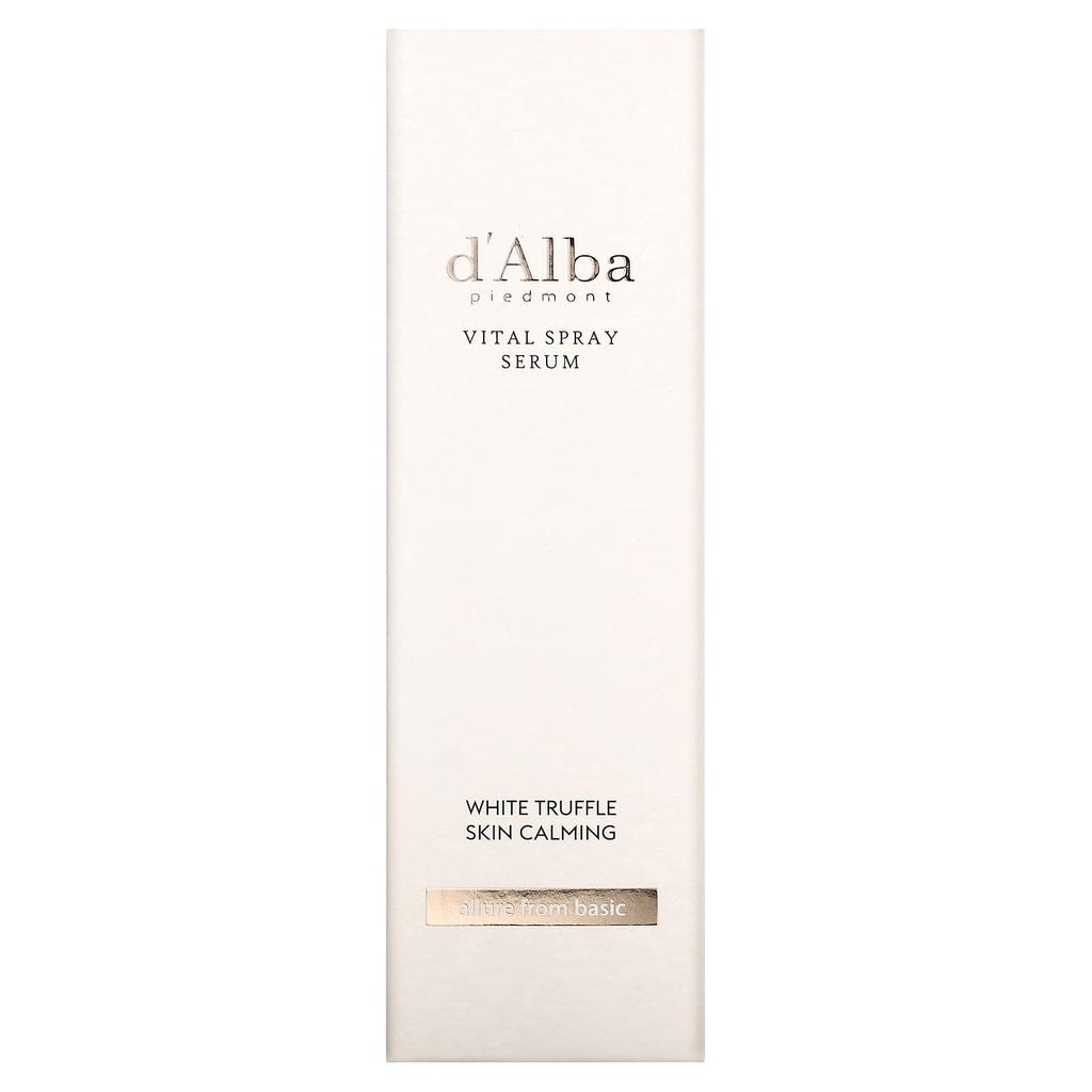d'Alba Vital Spray Serum, White Truffle, 3.38 Fl Oz (100 Ml)