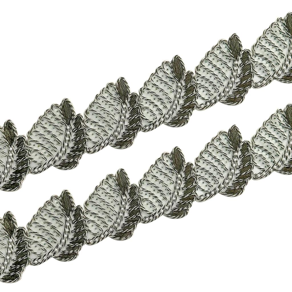 Multicolor Embroidery Leaf Bead Lace Clothing Window Accessories Luggage Dress Decorative Lace Accessories