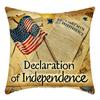 New Household Items: Independence Day Pillowcase, Eagle Flag Linen Cushion Pillowcase