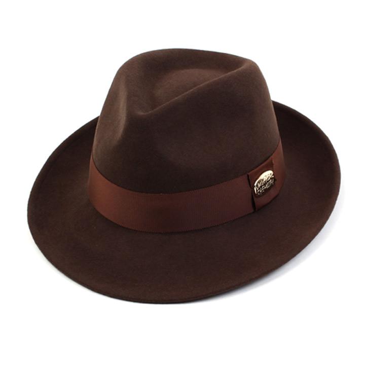 Yunibeosyeolkemiseuteuli Bu Brown Long Wool Fedora