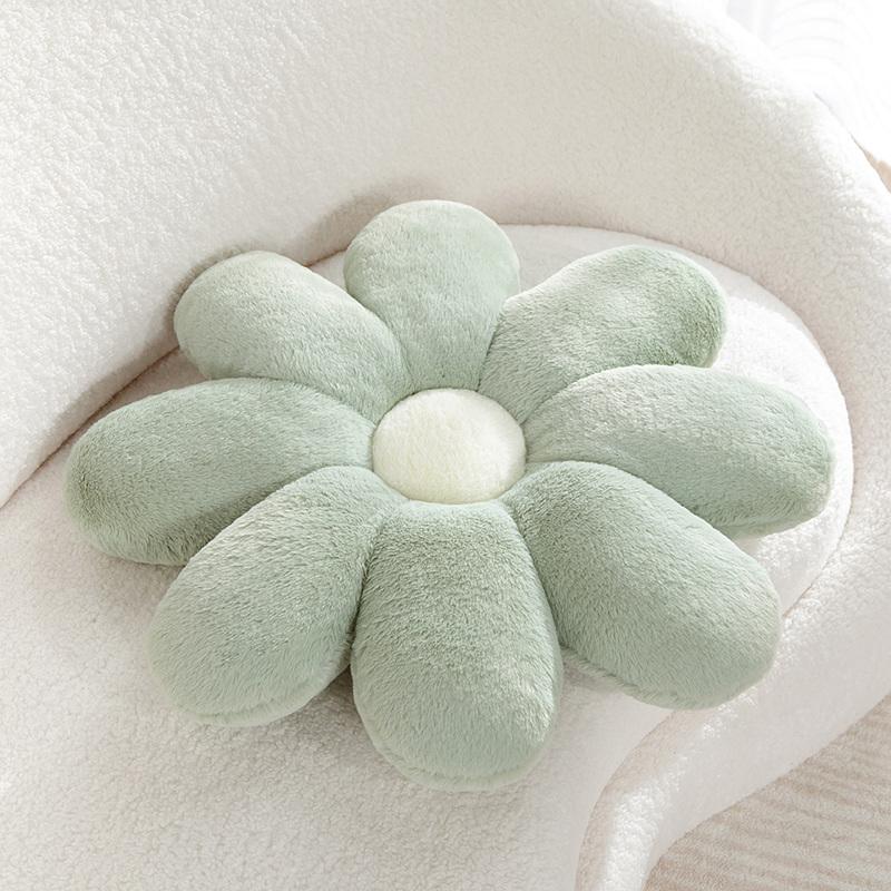 60/80cm Yumuşak Çiçekli Koltuk Minderi Sandalye Zemin İçin Kız Çocuk Ev Dekorasyonu Dekoratif Yastık Kanepe Sarılma Peluş Oyuncak Hediyeler Çocuk Kız