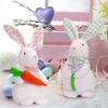 Easter Bunny Plush Toy - Standing Pose Decoration