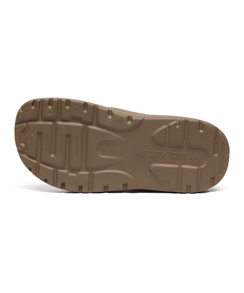 Akiii Classic Arch-Fit Foam Flip-Flops Desert Top