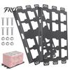Placa de Montagem para Caixa de Ferramentas Packout 2 Peças Placas Milwaukee 48-22-8486, Caixas de Ferramentas com Base de Metal, 100 Lbs Capacidade de Carga de Acessórios de Montagem no Chão, Compatível