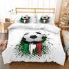 Sports Duvet Cover King Size Bedding Soccer Home Textiles 3D Printed Soft Quilt Cover Woman Man Bedding Cover Bed Sets