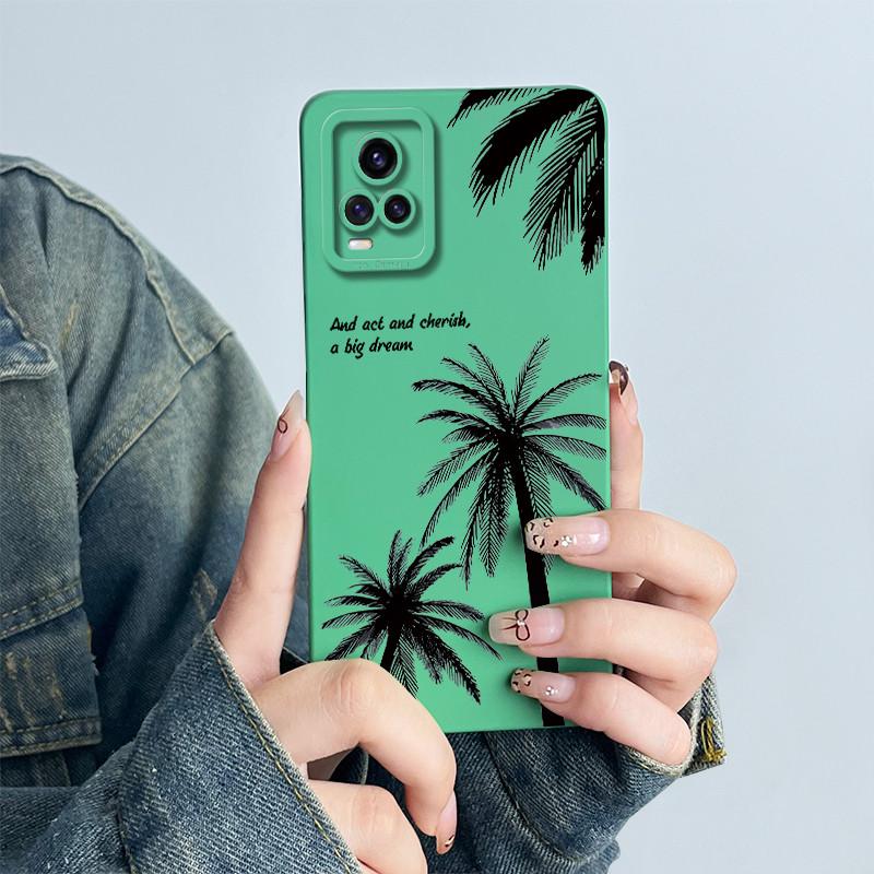 For Vivo V20 Phone Case Cute Astronaut Soft Silicone Lens Protective Back Cover for VivoV20 V2024 V2025 Coque Vivo v 20 Shells