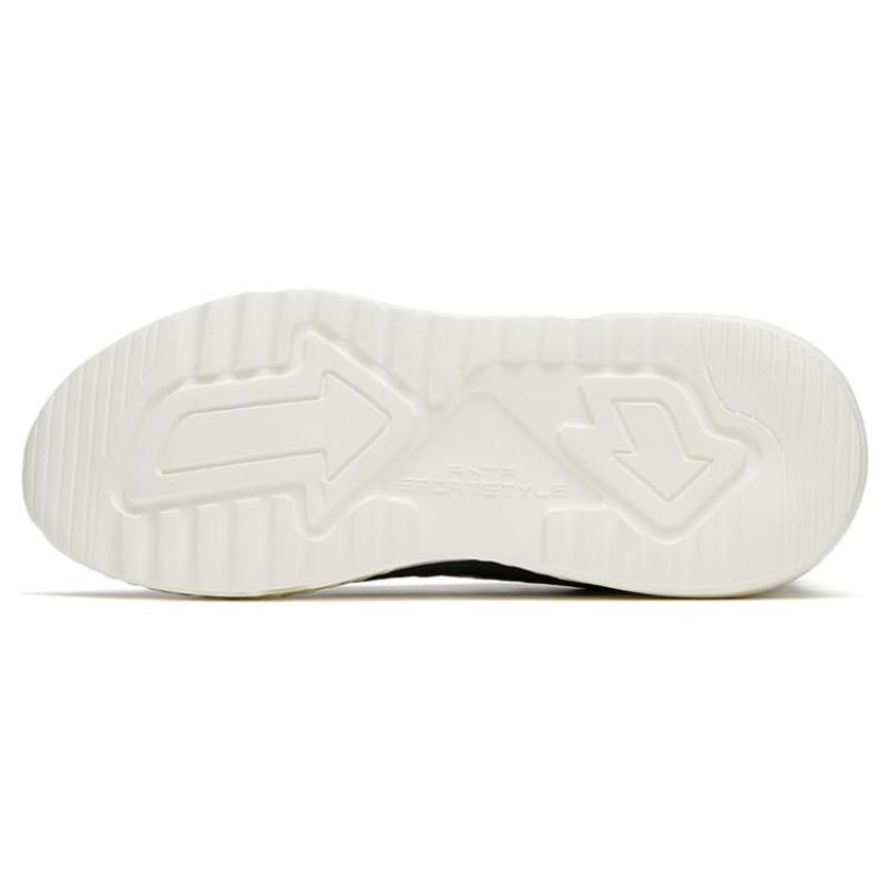 Anta Unruly Series Slip Resistant Abrasion Resistant Low top Sports Casual Shoes Men's White Gray Blue Sneakers 912328823-4