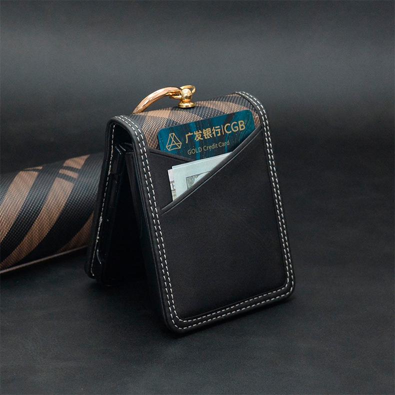 RAZR40 Plaid Phone Case with Card Slot & Ring Holder for Motorola