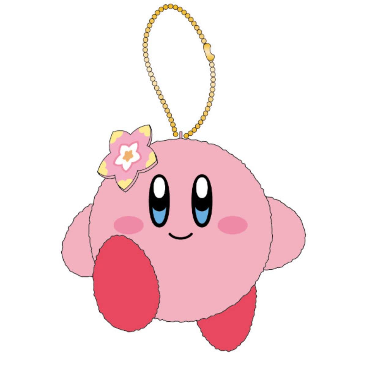 

Bandai Kirby of the Stars 30th Anniversary Ball Chain Mascot Flowered HK30-BM-FL