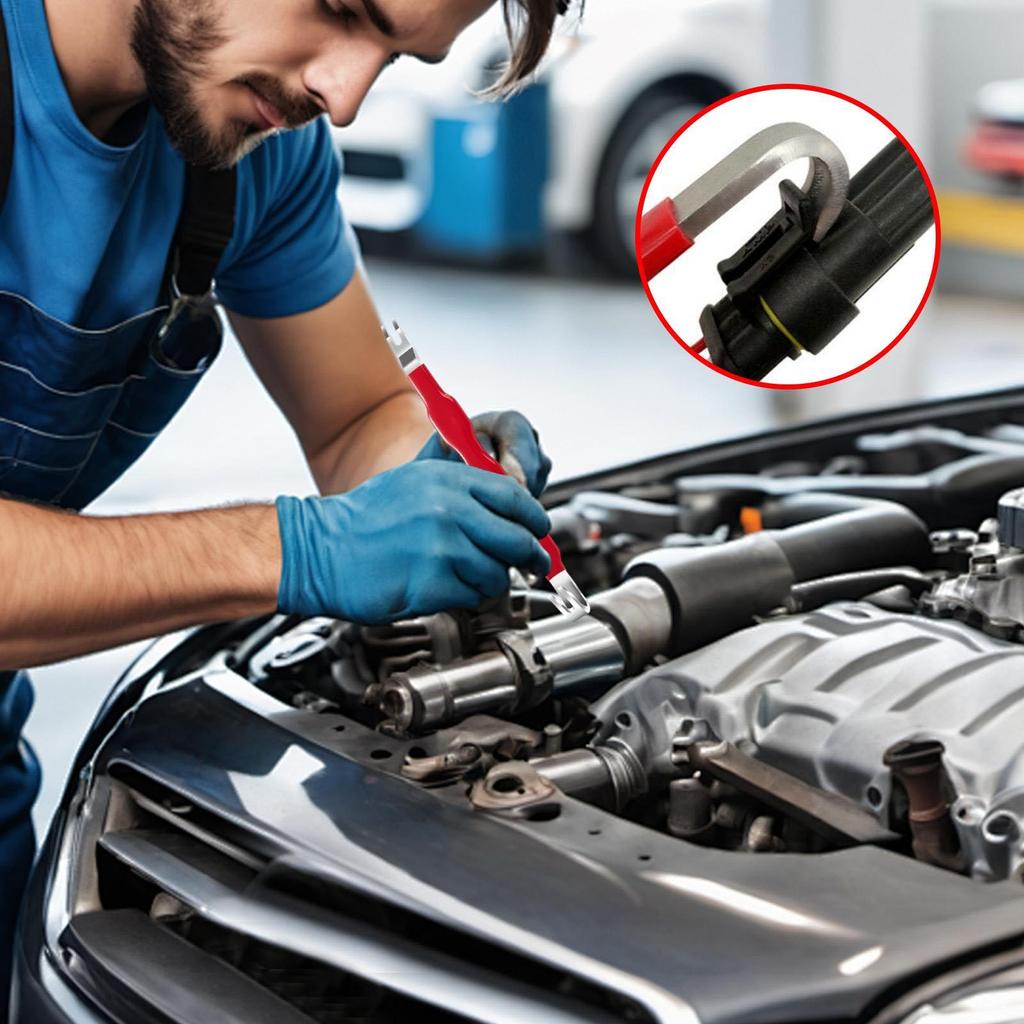 Automotive Electrical Terminal Connector Separator Removal Tool Universal Remover Puller for Car Repair and Maintenance