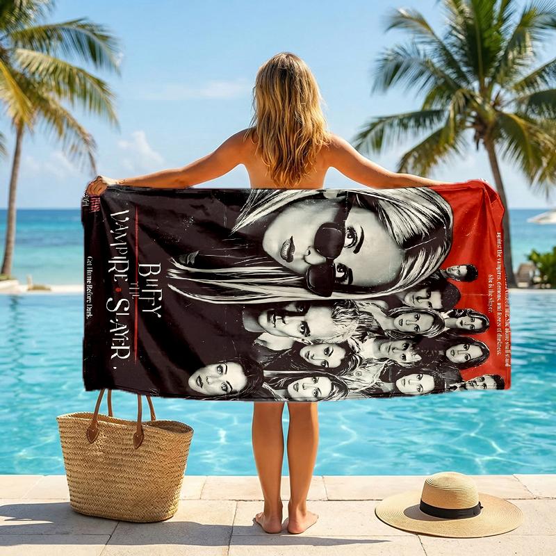 Buffy Fashion Beach Towel: Ideal for Summer Adventures Soft, absorbent and quick drying suitable for swimming and bathing