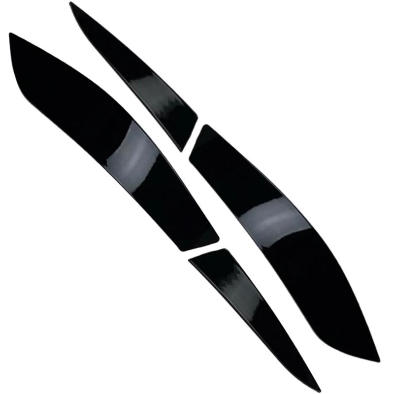 For Volkswagen Golf 6 MK6 GTI R 2009 2010 2011 2012 Rear Tail Light Lamp Eyelid Trim Cover Headlights Eyebrow Eyelids Trim