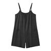 Womens Sleeveless Romper Casual Loose Tank Jumpsuit With Pockets Short Overalls Baggy Outfits