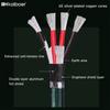 KAIBOER Silver-Plated Digital Audio Coaxial Cable RCA Coaxial Cable Emerald Series for Home Theater Audio System Car Audio