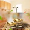 Gold Double Ladle Holder Rack