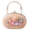 2025 Fashion Designer Three-dimensional Flower Party Clutch Bag Luxury Women's 3D Appliques Handbags New Wedding Evening Bags