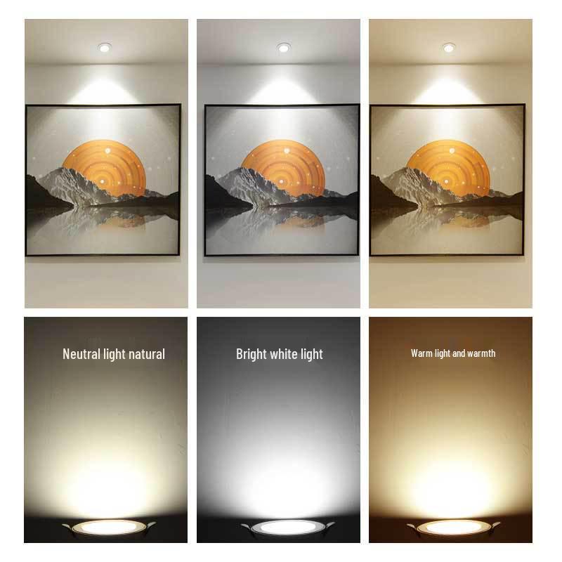 5W LED Recessed Ceiling Spotlight for Living Room - 7.5cm Opening