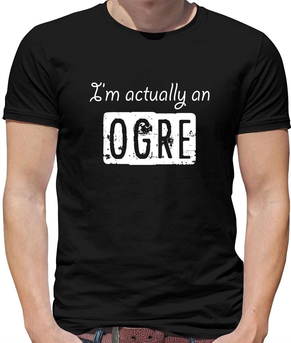 I m Actually An Ogre Mens T-Shirt - Fiona - Donkey - Film - Musical - Fairytale XXXXL