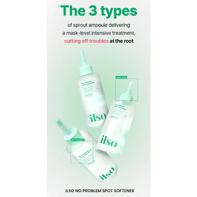 ILSO No Problem Spot Softener + Skin Wrap Cotton Pad Set