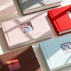 Álbum de Fotos, Pequeno Álbum de Fotos com Encaixe, Álbum de Fotos Livro de Fotos com Janela Frontal, Cabe 52 Fotos Livro de Memórias para Casamento Família Aniversário