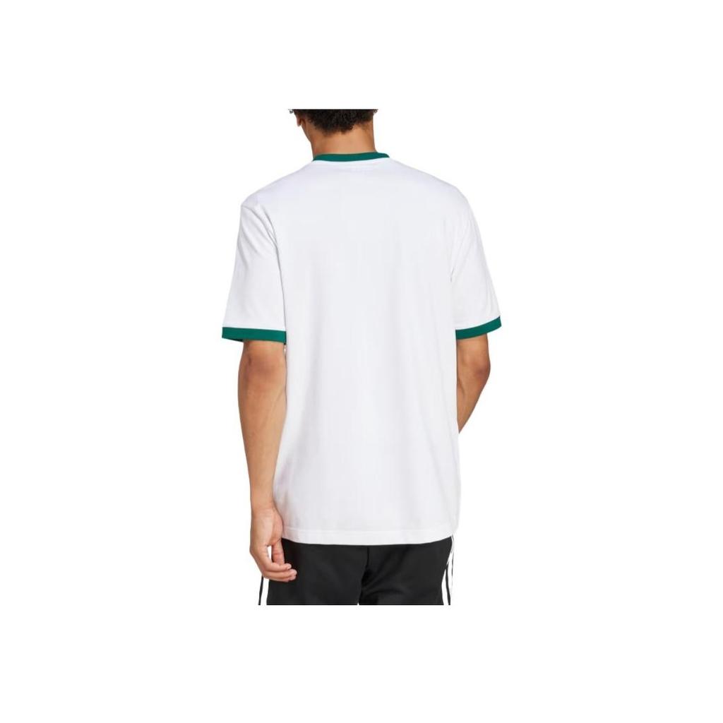Adidas Originals Kleeblatt Bequem Atmungsaktiv Hautfreundlich Schlicht Kurzarm T-Shirt Herren Oberteile Off-White JC8371