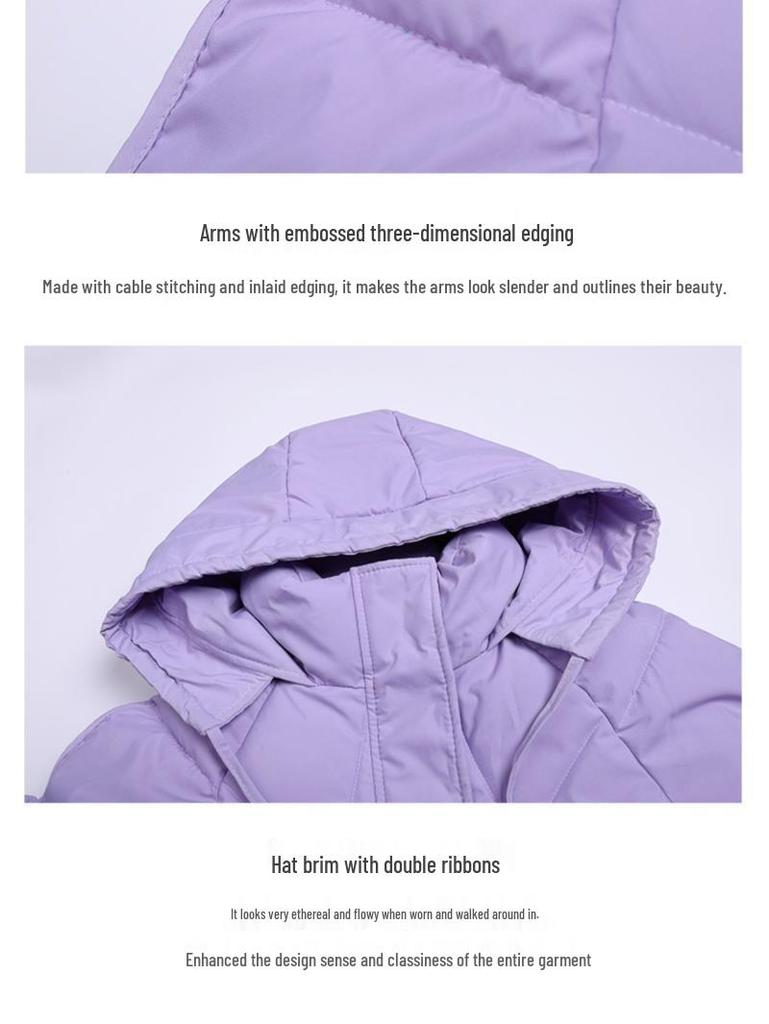 Women's Korean Style Loose Short Down Jacket - Thickened Cotton Coat for Autumn/Winter 2023