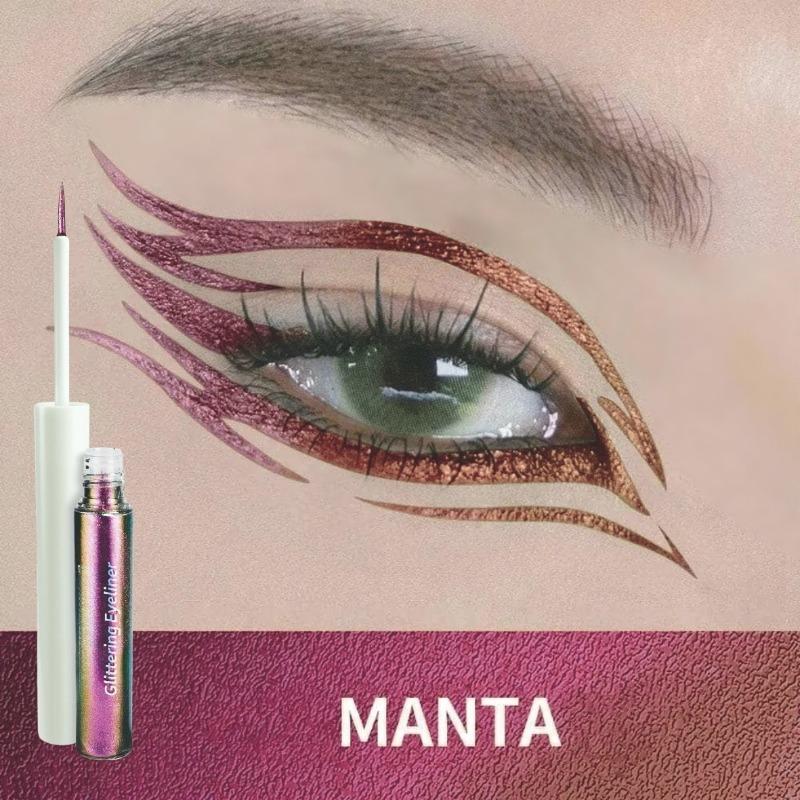 Optical Chameleon Eyeliner, Long-lasting Waterproof Liquid Chameleon Eyeshadow