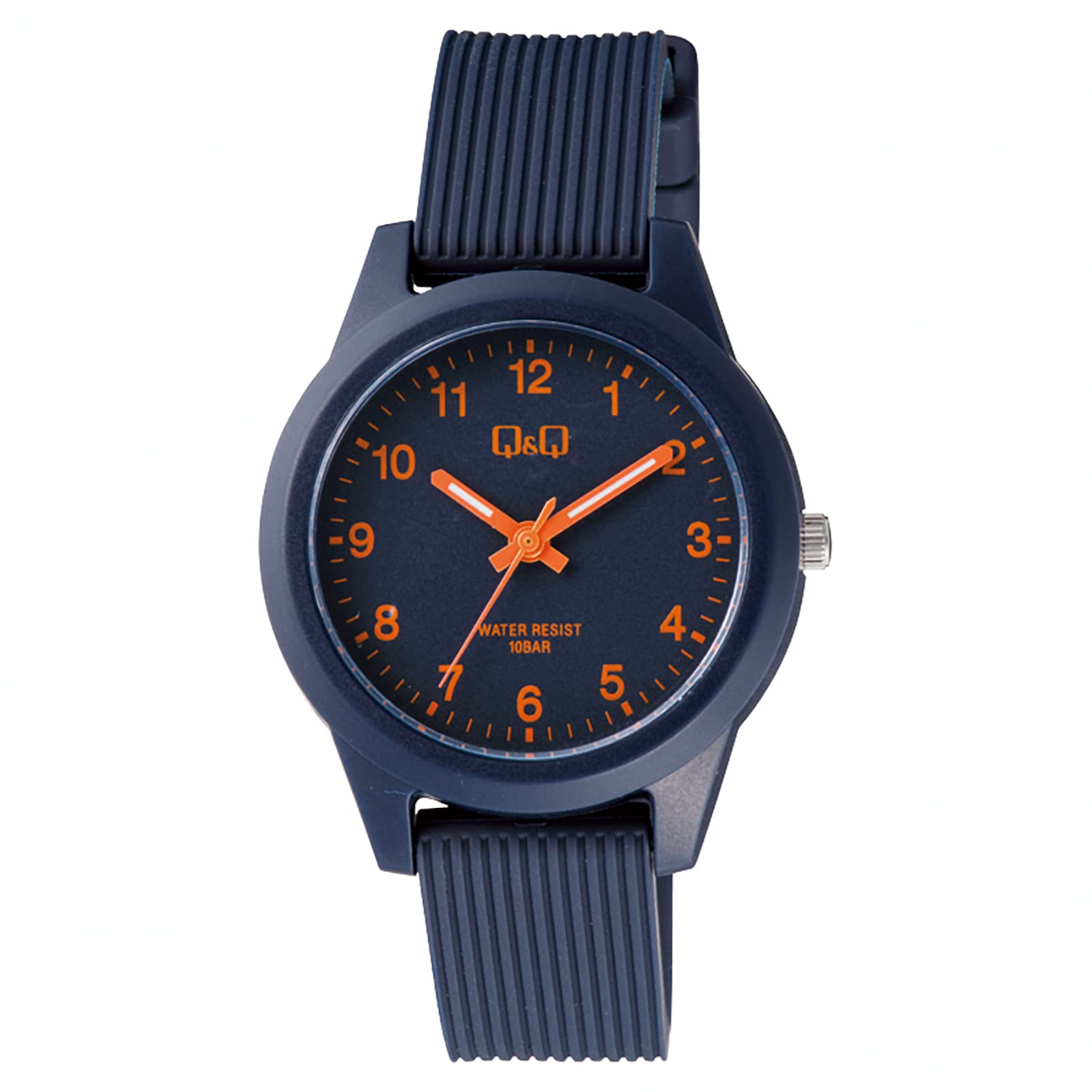 

CITIZEN Q&Q Analog Color Watch, Waterproof, Urethane Strap, navy