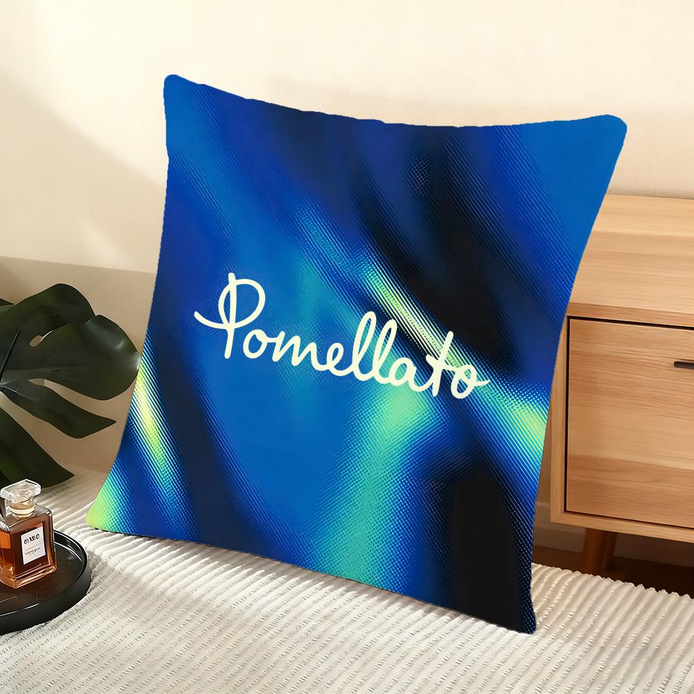 P-Pomellato Cushion Cover Soft Short Plush Pillow Cover Smooth Cozy Texture Aesthetic Cushion Case Home Decor