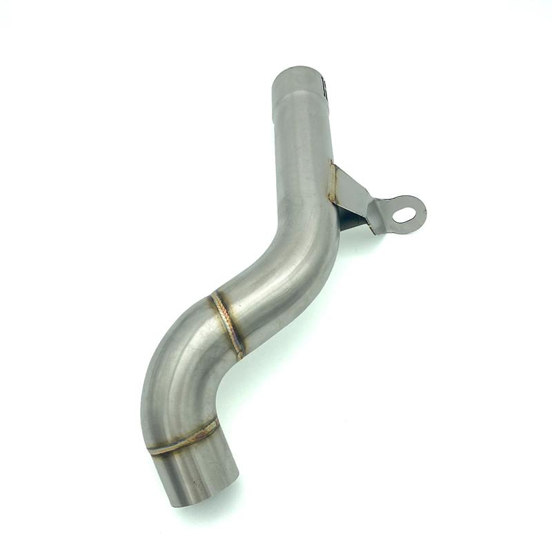 F750GS F850GS Motorcycle Exhaust Muffler Middle Link Pipe Connect Slip On Connector For BMW F750 F850 F 750 850 GS ADV 2020 2019