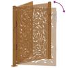 Garden Gate 100 X 125 Cm Weathering Steel Flame Design