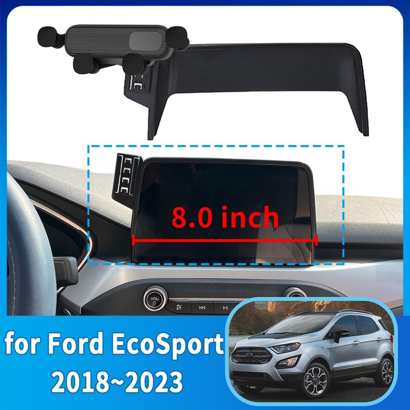 Fit for Ford EcoSport 2018 - (8in) Phone Holder, Dashboard Screen Mount Bracket Easy tallation Car Accessories