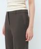 MUSINSA STANDARD WOMAN [Cooltandard] Women'S Low-Rise Flare Slacks [Khaki Brown]
