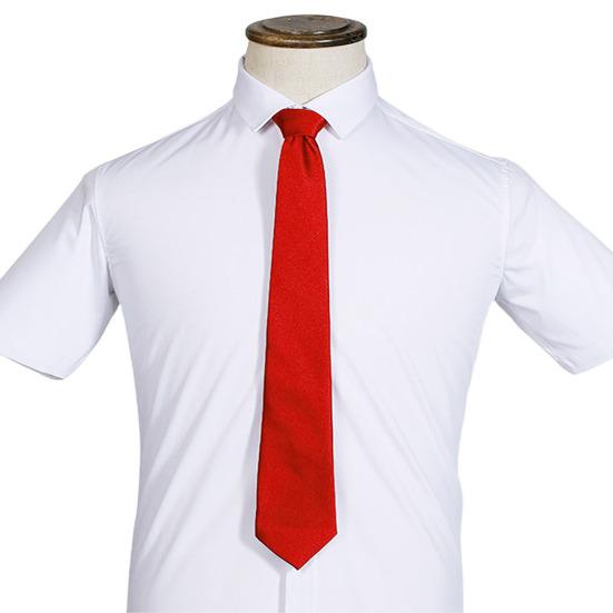 

Yousheng однотонный деловой галстук формальный из искусственного шелка с острыми концами стиль мужской галстук для деловых поездок официальный галстук для мероприятий чёрный