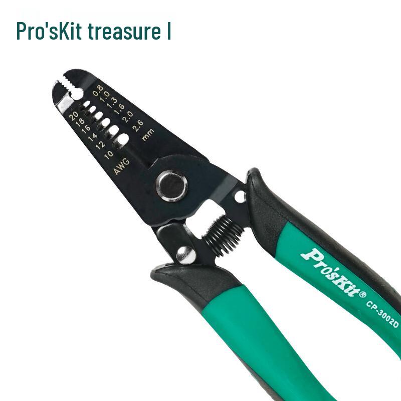 Pro sKit Dual-Color Wire Stripping Pliers