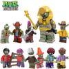 Children's Building Toy Plant Vs. Zombie Boy Mini Granule Toy
