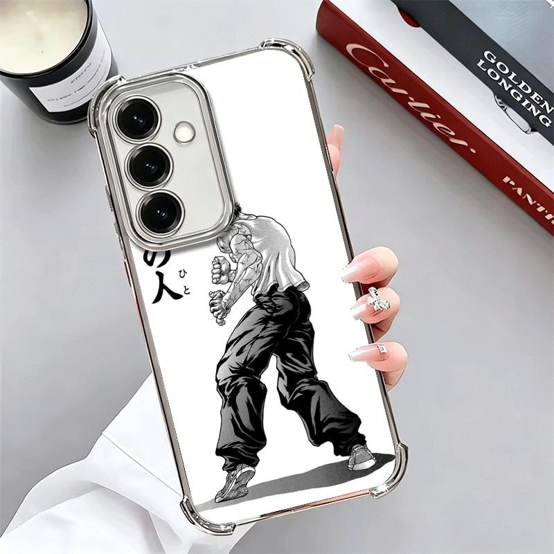 

Baki the Grappler Anime Plating Phone Case For Samsung A17 A07 A37 A57 A16 A56 A15 A55 A14 A54 A13 A53 A26 A36 A25 A35 A24 A34 A Samsung A33
