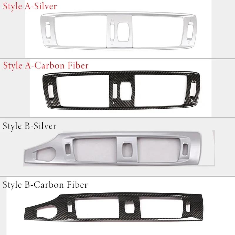 Car Center Control Air Condition Outlet Vent Frame Cover For BMW X3 F25 2011 2012 2013 2014-2017 ABS Trim Interior Accessories