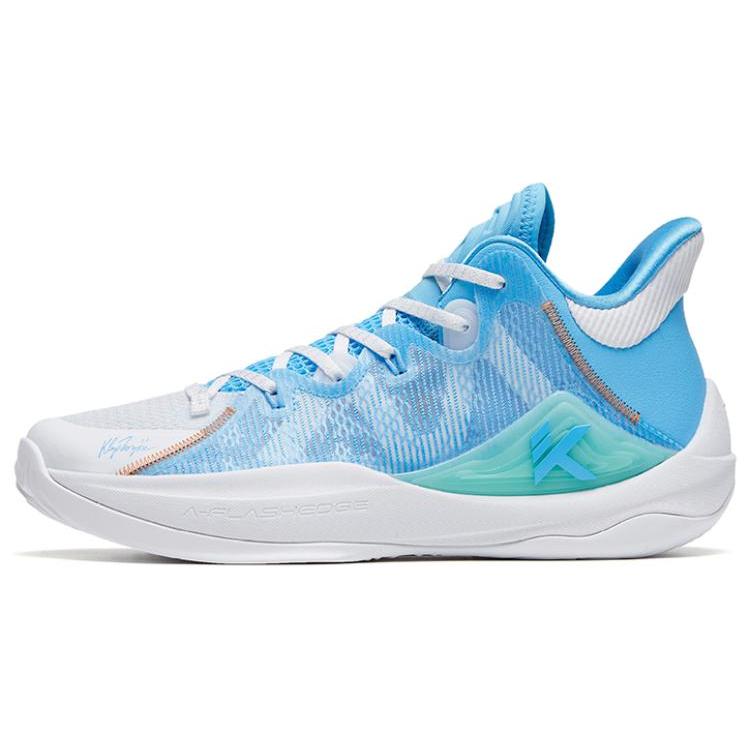 

New Anta See Mountain 2.5 Cushioning Anti Slip And Wear Resistant Low Top Basketball Shoes Blue White 112321602-1 45