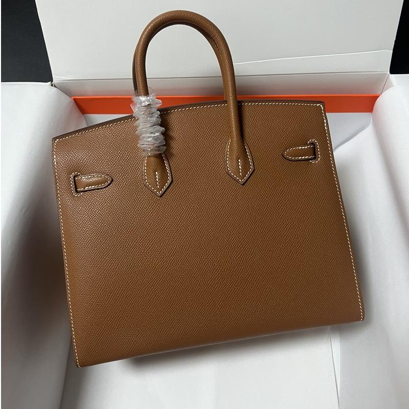 Nowa torebka damska z 2025 roku z ręcznie wzorowanej skóry licowej bydlęcej to europejski i amerykański trend mody