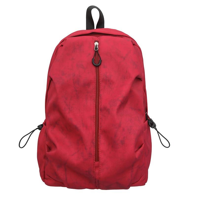 New casual backpack female college student travel schoolbag junior high school student fashion simple large capacity computer backpack