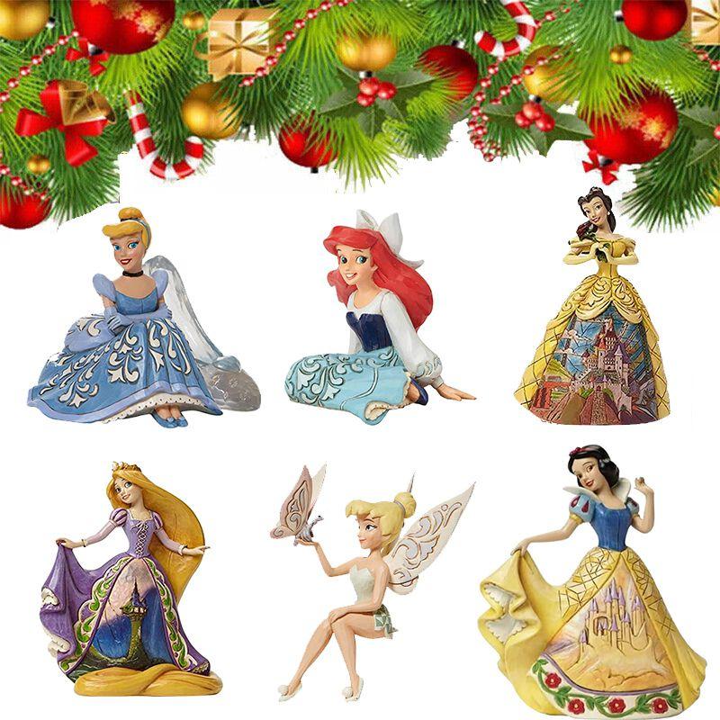 Princess Pendant Christmas Ornaments Acrylic Xmastree Party Hanging Decor