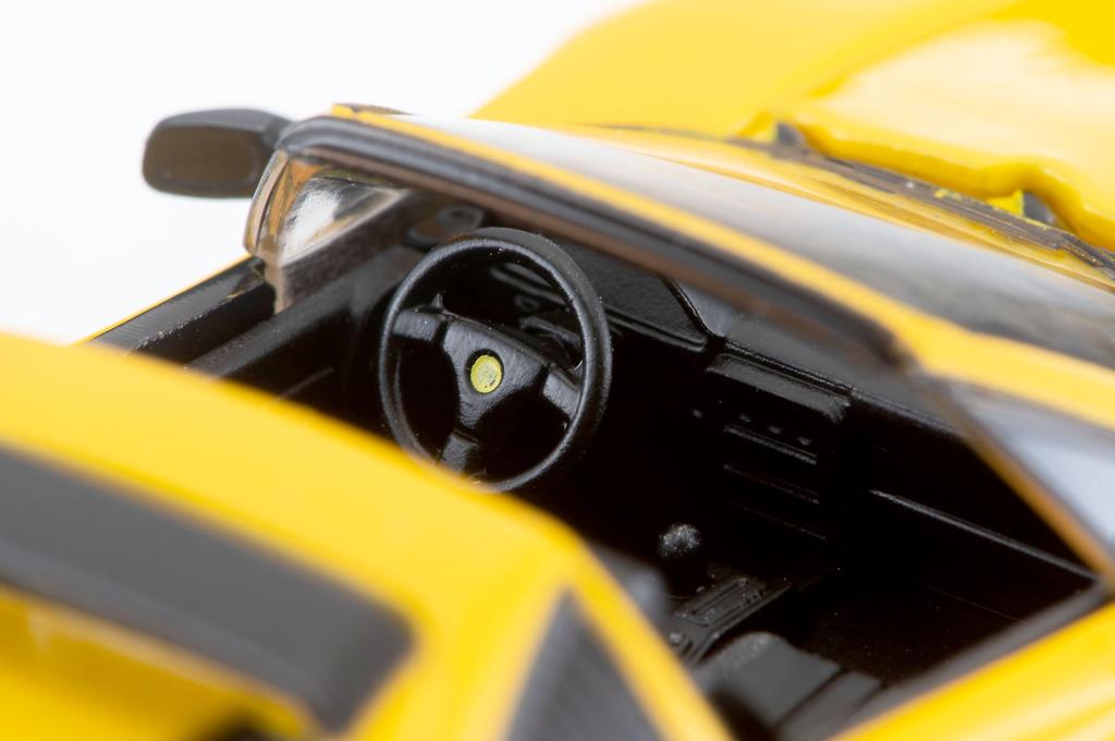 Tomica Limited Vintage Neo LV-N Ferrari 328 GTS Yellow Finished Product