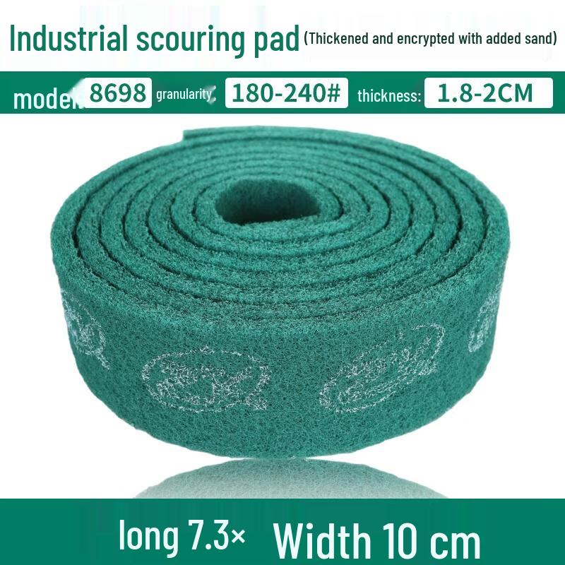 HANDUNYOU Thick Industrial Emery Scouring Pad Roll